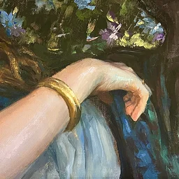 Painting Hands with Blanca Favi