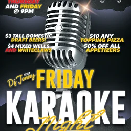 Karoake Night Every Friday!