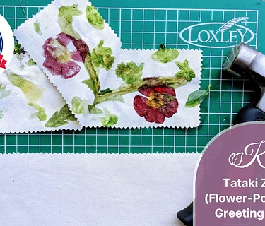 SOLD OUT: Tataki Zomé (Flower-Pounding) Greeting Cards