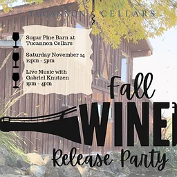 Fall Wine Release Party | Live Music with Gabriel Knutzen