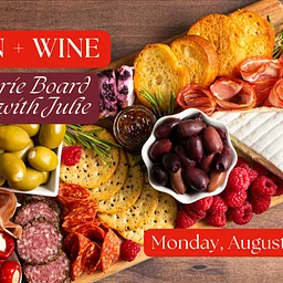 Women & Wine – Charcuterie Board Building with Julie