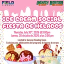 Ice Cream Social / Fiesta de Helados