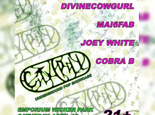 City Pill – Underground Pop Showcase w/ Adam Atrix, Divine Cowgurl, Mai6fab, Joey White & Cobra B
