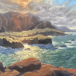 Impressionist Seascape Oil Painting Workshop