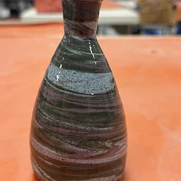 Throwing with Colored Clay