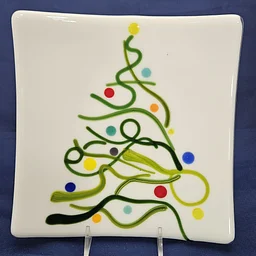 Christmas Tree Cookie Plate