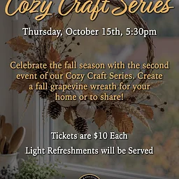 Cozy Craft Series: Fall Grapevine Wreath