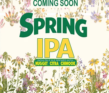 BEER RELEASE : SPRING IPA