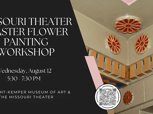 Missouri Theater Plaster Flower Painting Workshop