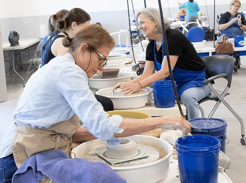 Try It! The Pottery Wheel for Everyone with Danielle~The Clay Lady on Saturday, September 26 from 9:30-11:30