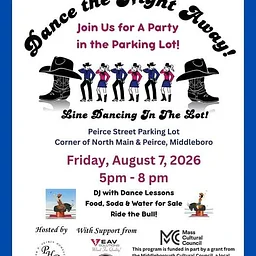 Dance the Night Away! Line Dancing in the Parking Lot (MIddleborough)