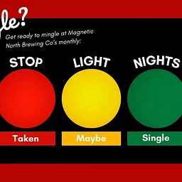 October Stoplight Night