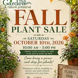 Fall Plant Sale