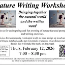 Writing Workshop Series: Nature Writing