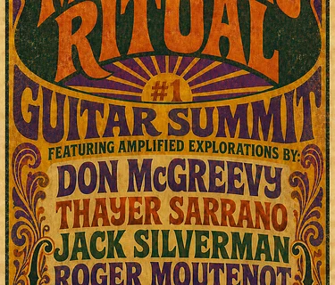 May-Sonic Ritual # 1 ft. Don McGreevy, Thayer Sarrano, Jack Silverman, Roger Moutenot and Ziona Riley