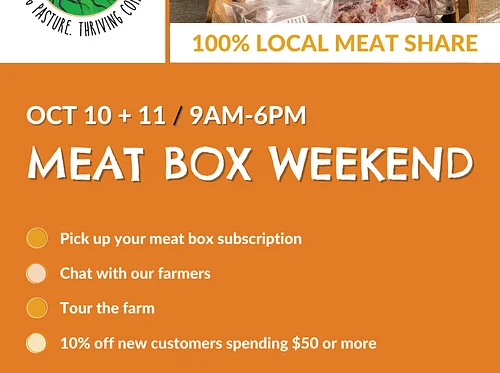OCT | Meat Box Weekend