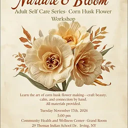 Corn Husk Flower Workshop