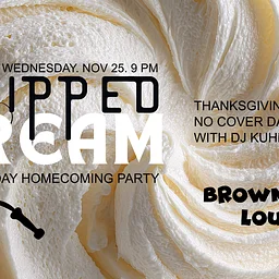 Whipped Cream: The Brownstone Homecoming Party