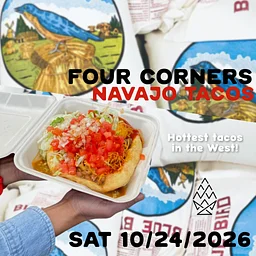 Food Truck: 4 Corners Navajo Taco Popup // 7-11pm Goth Night