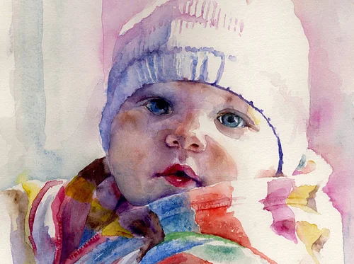 Jan Guarino presents Fearless Portraits in Watercolors