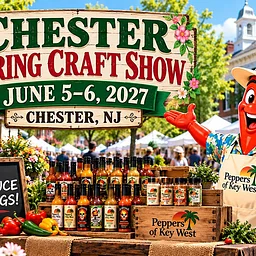 Peppers of Key West at Chester Spring Craft Show 2027 – Chester, NJ
