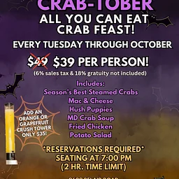 Conrad’s AYCE Crab Feast!