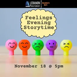 Feelings Evening Storytime