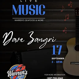 live music - Dave Zangri