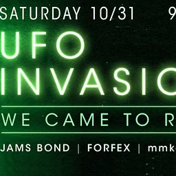 Halloween Takeover Weekend: UFO Invasion