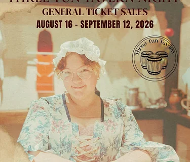 GENERAL ADMISSION SALE: Three Tun Tavern Night