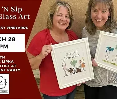 Craft ‘N Sip – Beach Glass Art