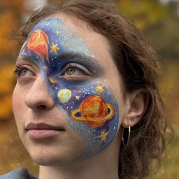 Face Painting with The Art of Face Painting