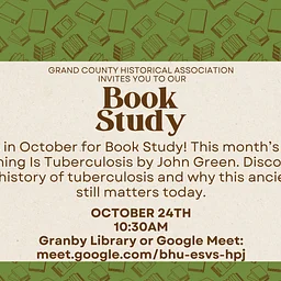 Book Study: “Everything is Tuberculolsis”