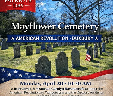 Patriots’ Day Cemetery Tour (Duxbury)