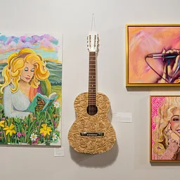 The Dolly Art Wall at Liberty Hall