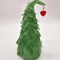 Sea Glass Workshop* Mini Grinch Trees Set of 3 * Nov. 21st *12pm
