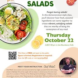 Secrets to Sensational Salads- Abundance Cooking Class Series