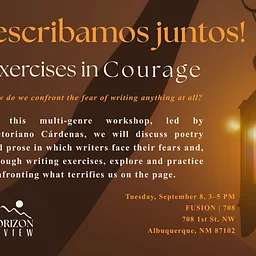 Summer Latinx Writing Group: Exercises in Courage
