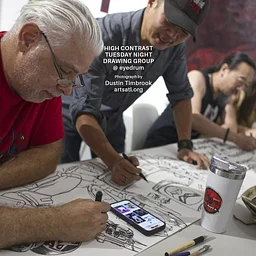 High Contrast Drawing Group