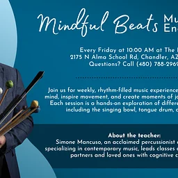 Mindful Beats with Simone Mancuso at Chandler Hub