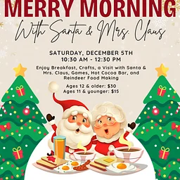 Merry Morning with Santa and Mrs. Claus