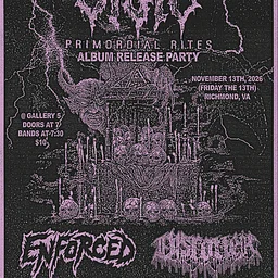 Vigil Primordial Rites Album Release Show