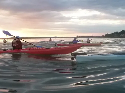 Peaks Island Kayak Guided Tour & Yoga ON HOUSE ISLAND/FORTLAND