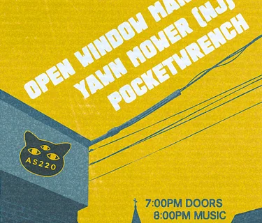 Open Window Maniac + Yawn Mower (NJ) + Pocketwrench