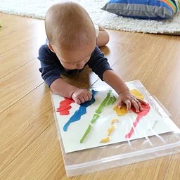 Tummy Time Painting & Play