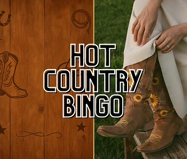 Hot Country Music Bingo