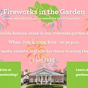 Fireworks in the Garden