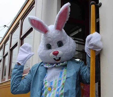 Hop On By To Visit the Easter Bunny