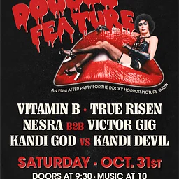 DOUBLE FEATURE — HALLOWEEN EDM DANCE PARTY