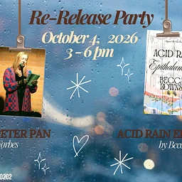 Book Re-Release Party + Open Mic
